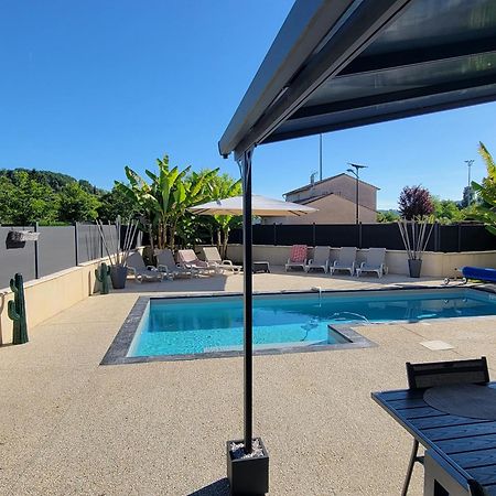 Villa Des Oliviers Sublime Villa Avec Piscine Chauffee Et Privee Et Baby Foot Bon-Encontre Εξωτερικό φωτογραφία